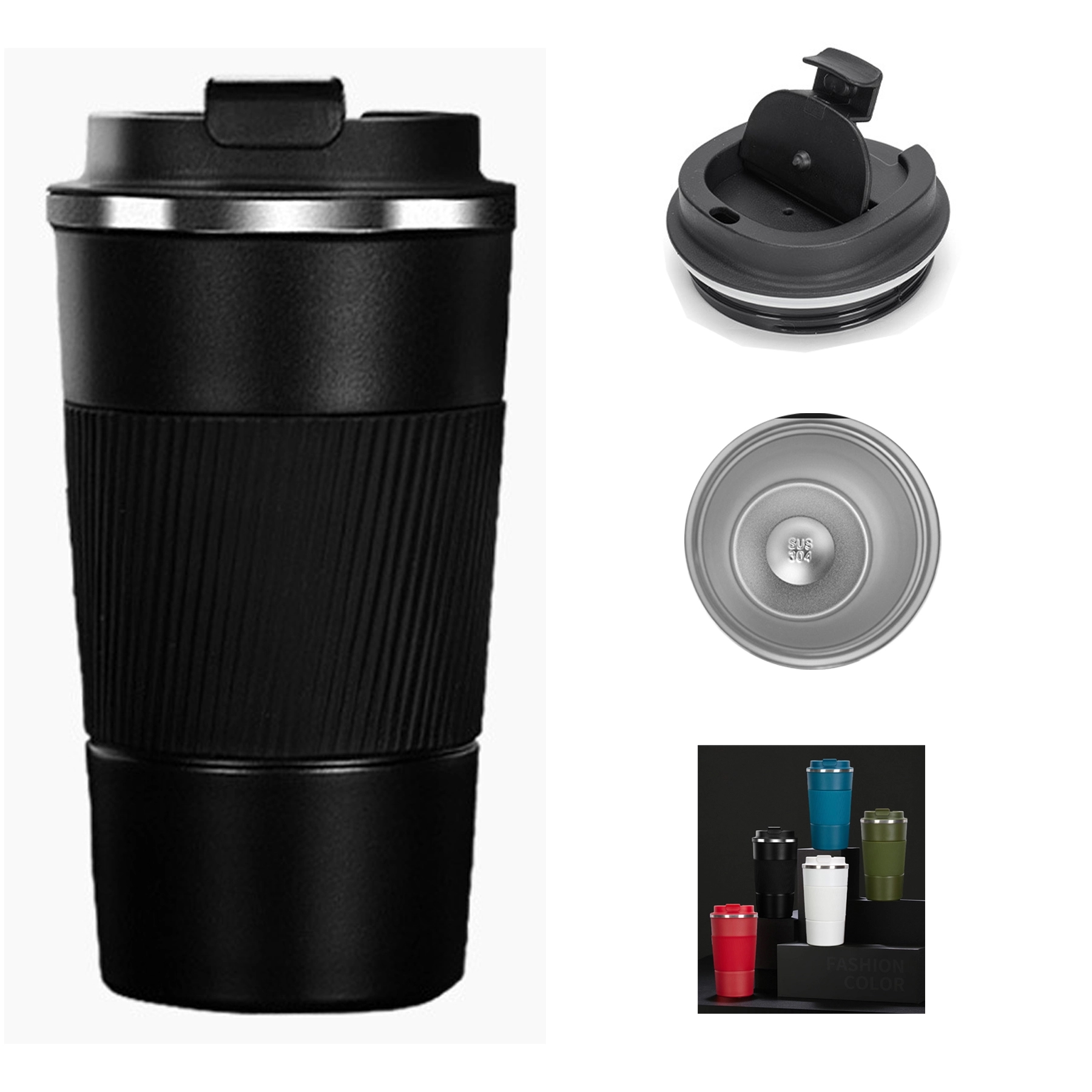 17 Oz Insulated Coffee Cup 2