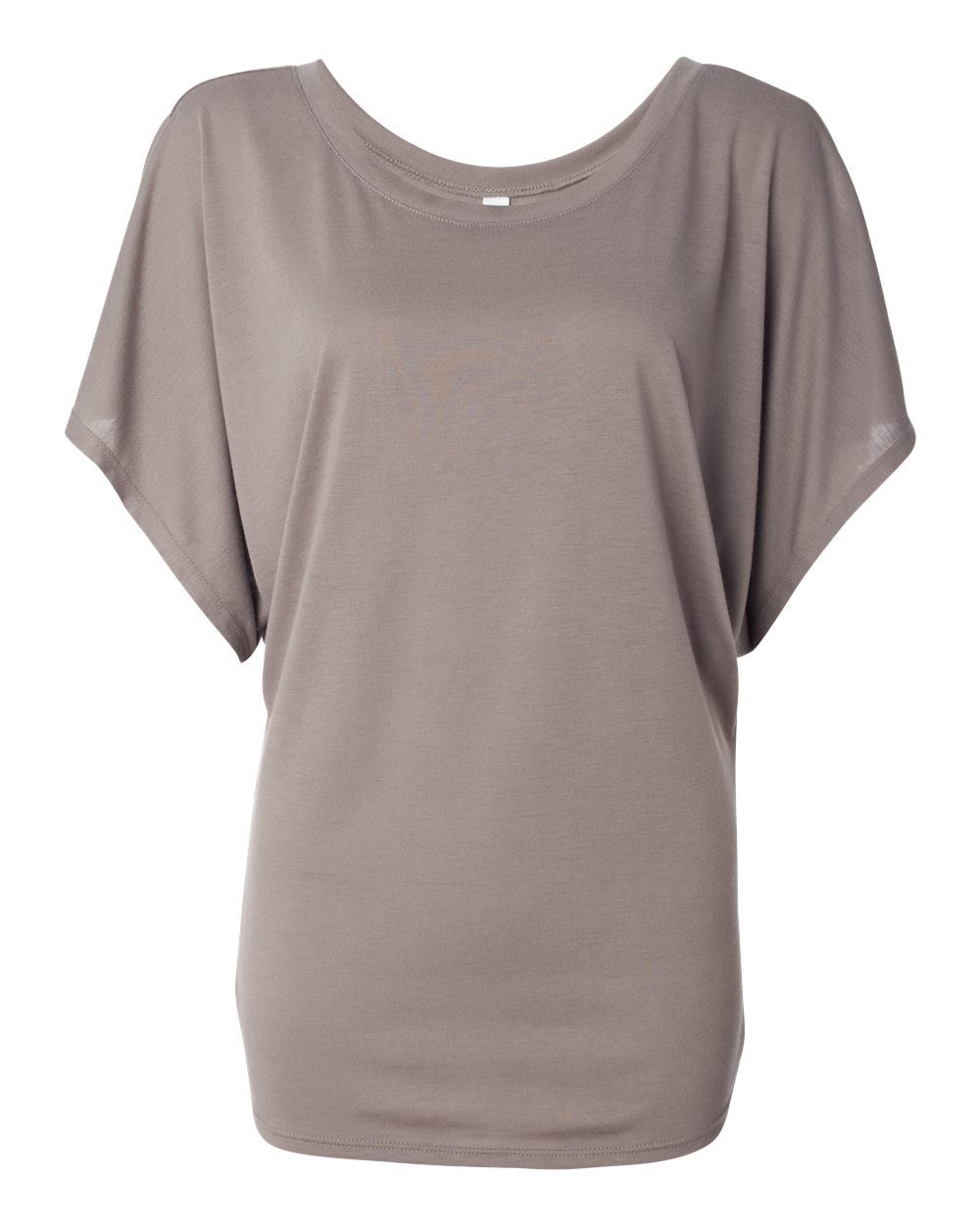 Women's Flowy Draped Dolman Tee - 8821 2