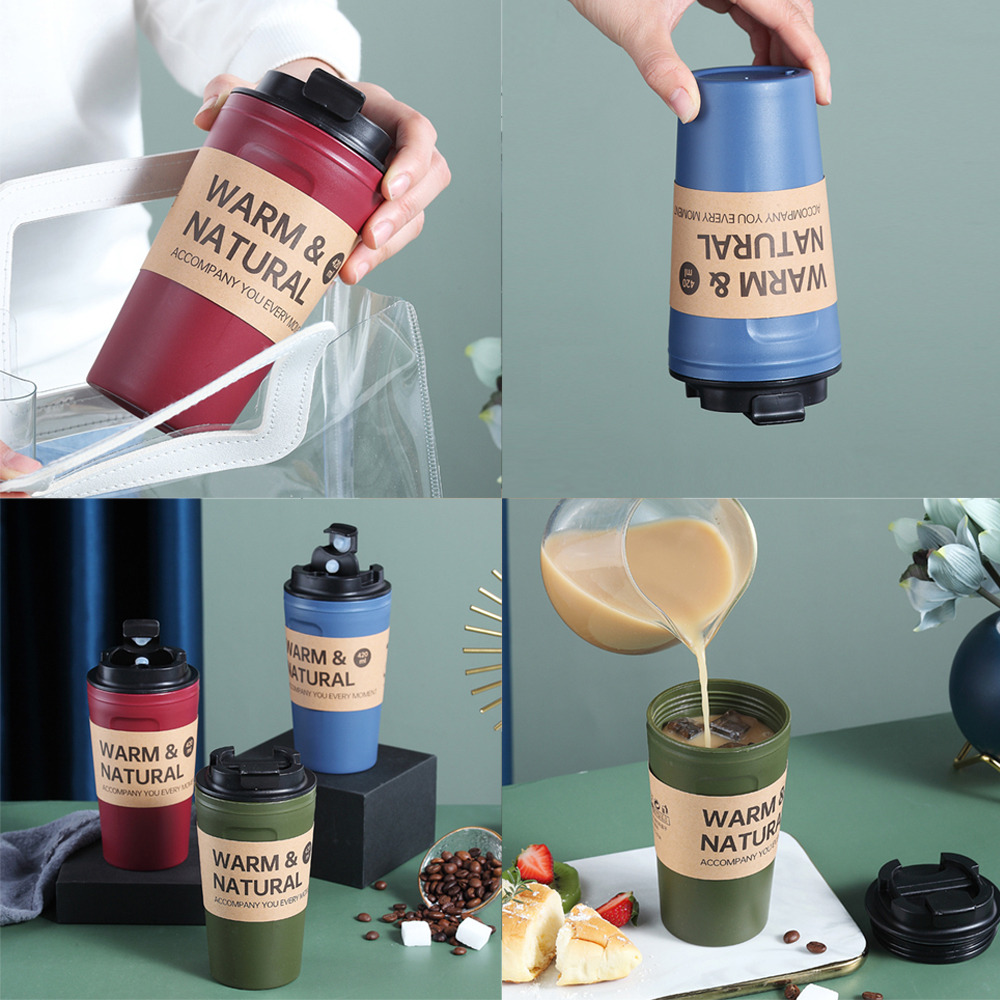 Reusable Coffee Cup With Lid