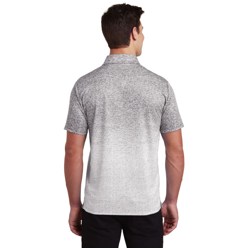 Sport-Tek Ombre Heather Polo. 18