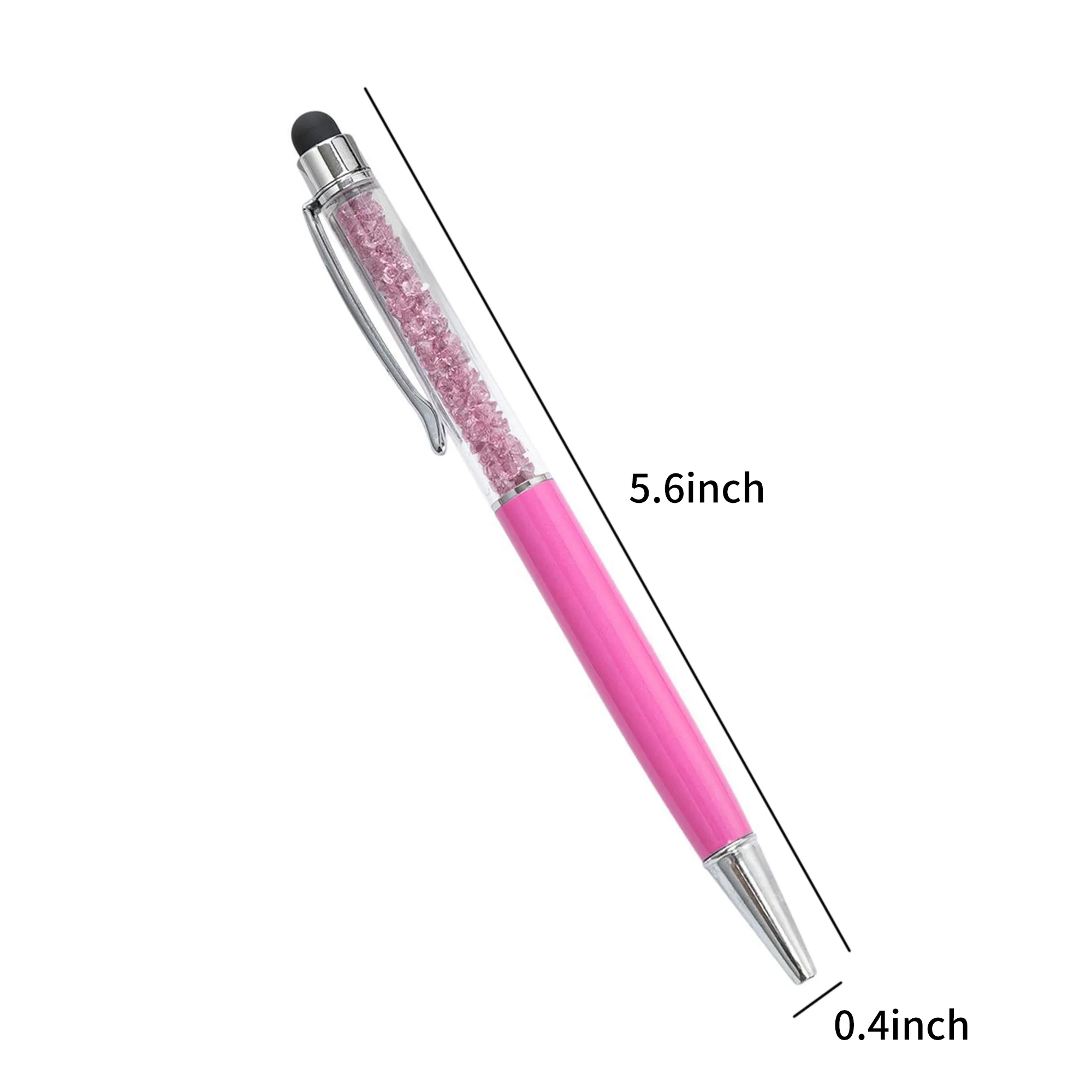 2 in 1 Crystal Stylus and Ballpoint Pen 17