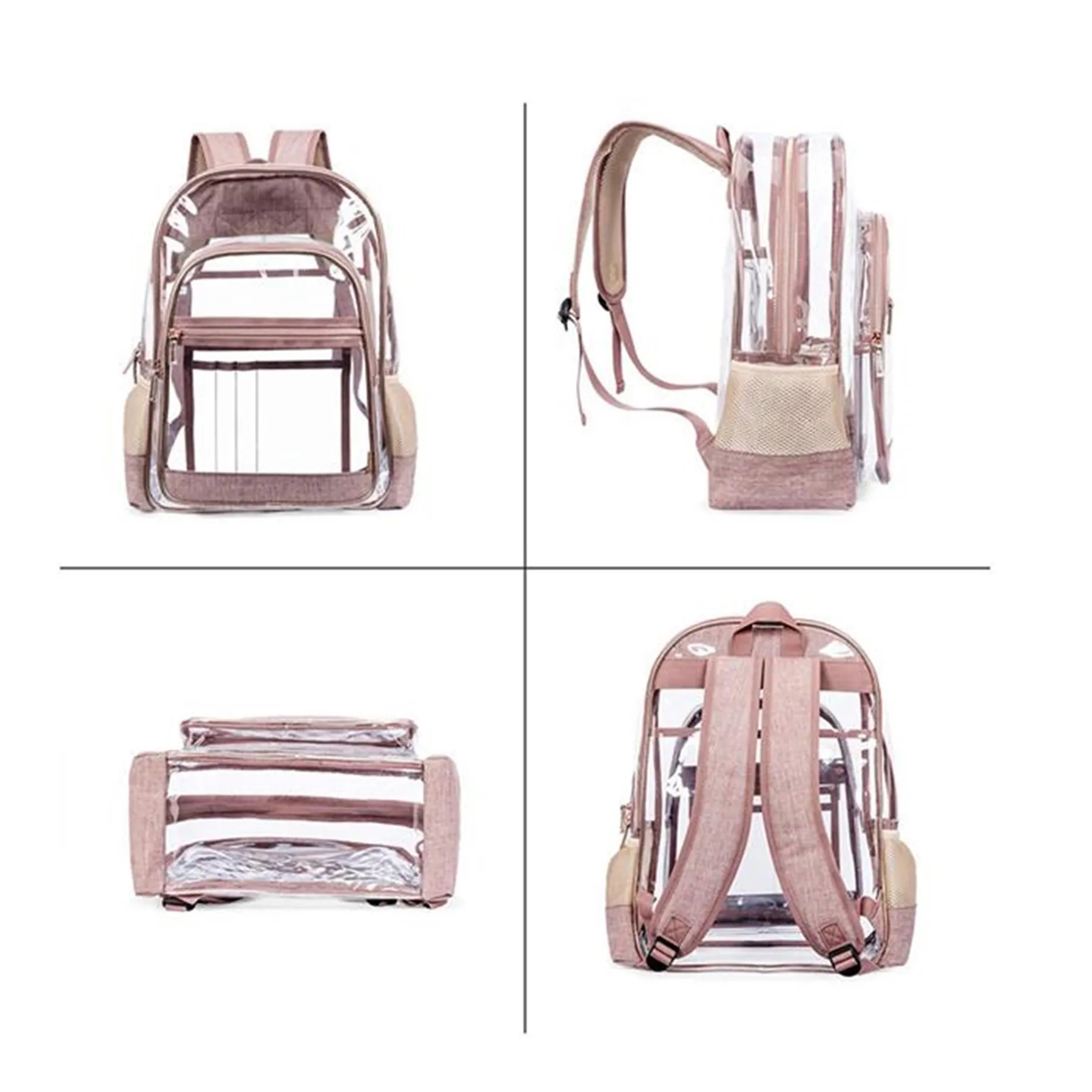Stylish Clear Backpack 3