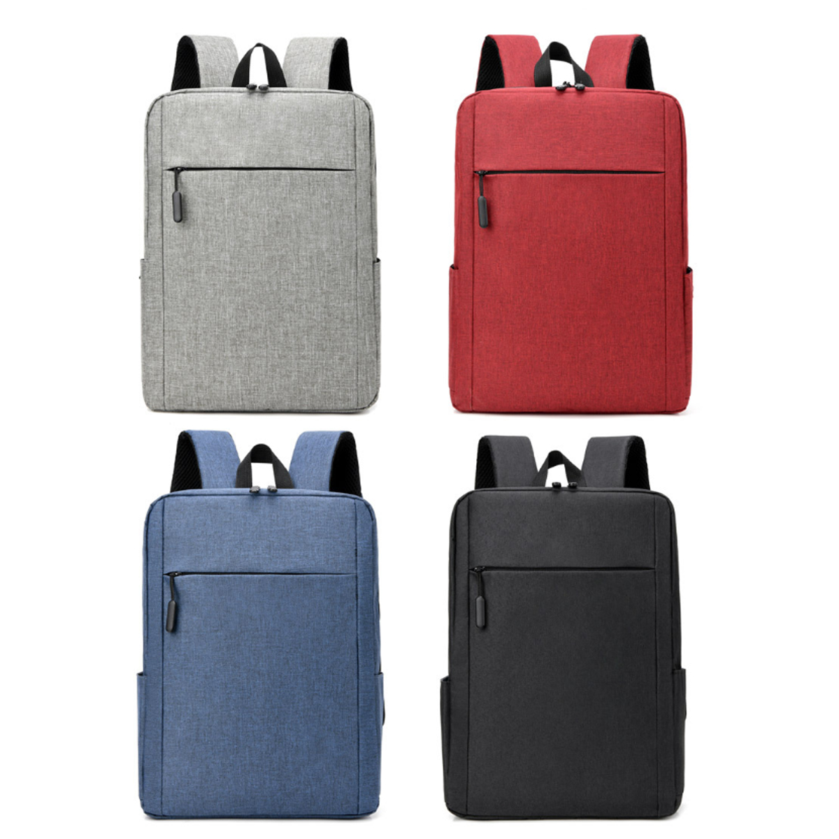 15.6" Minimalist Laptop Backpack with Multi-Compartment 3