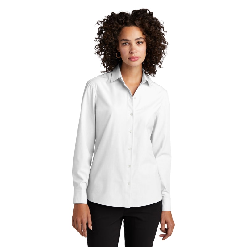 Mercer+Mettle Women's Long Sleeve Stretch Woven Shirt 3