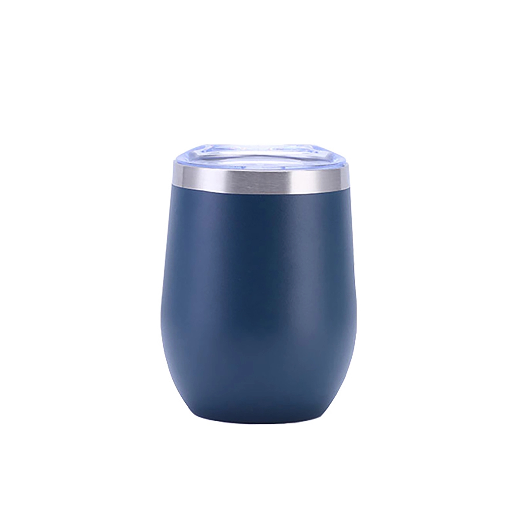 12 OZ Engraved Stainless Steel Wine Cup with Lid Can Cooler 2