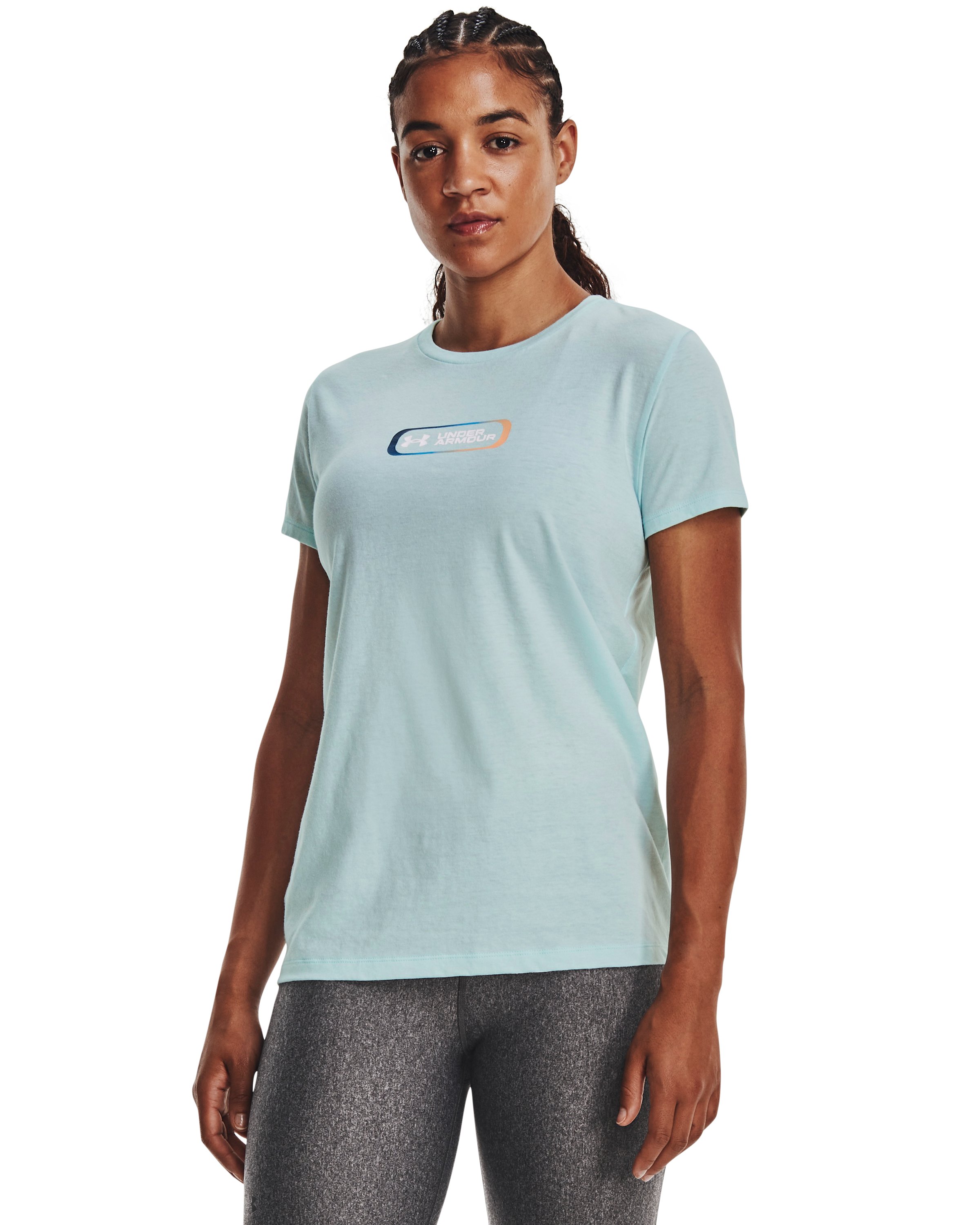UA Gradient Pill Women's Short Sleeve 4