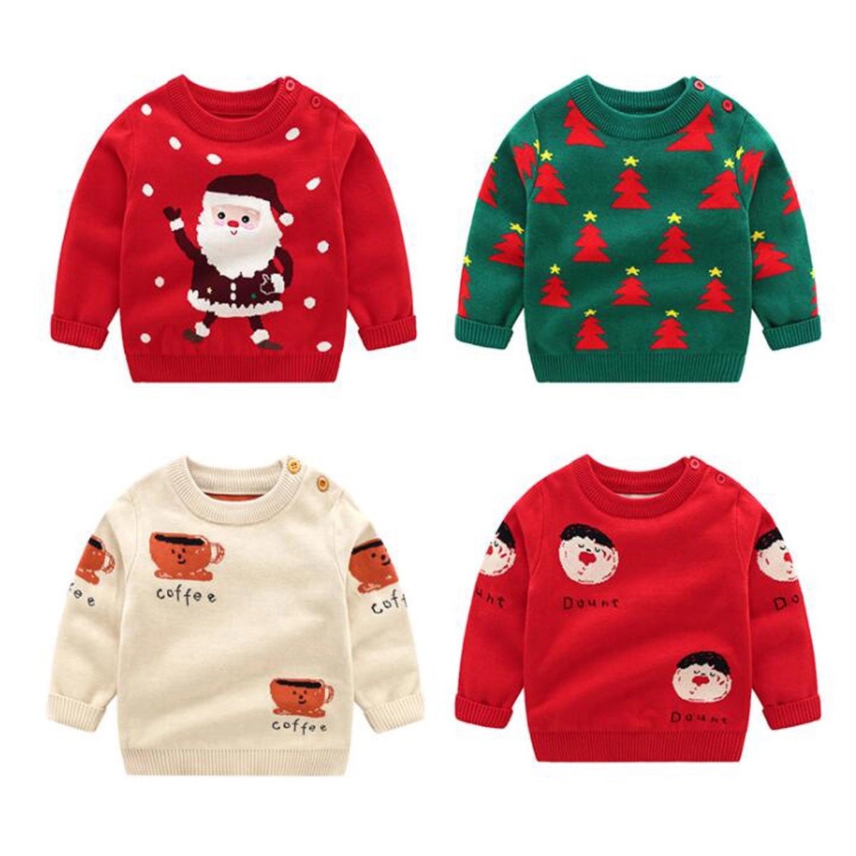 Childrens Sweater Pullover Outfit Jumper 7