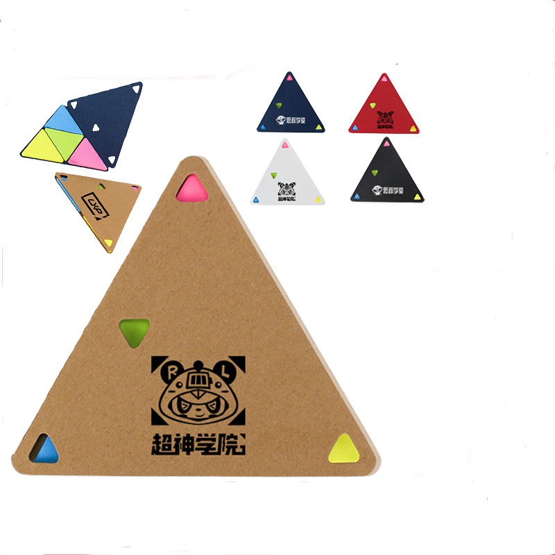 Triangle 4-Color Sticky Note Set 2