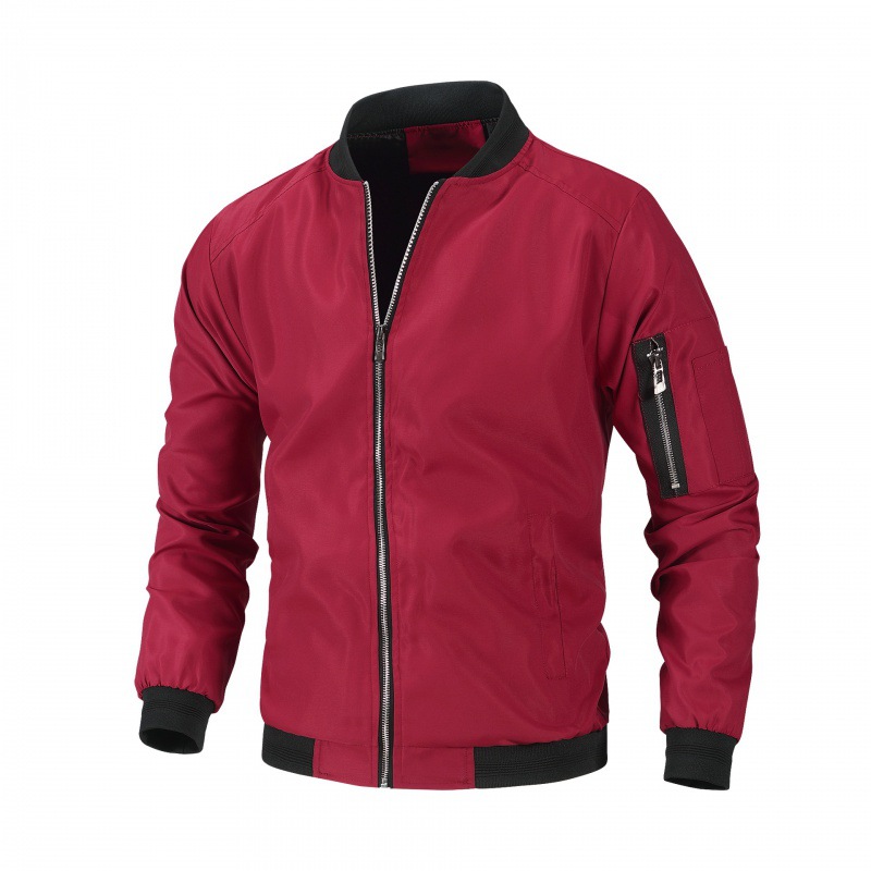 Zip Up Coat with Pocket 6