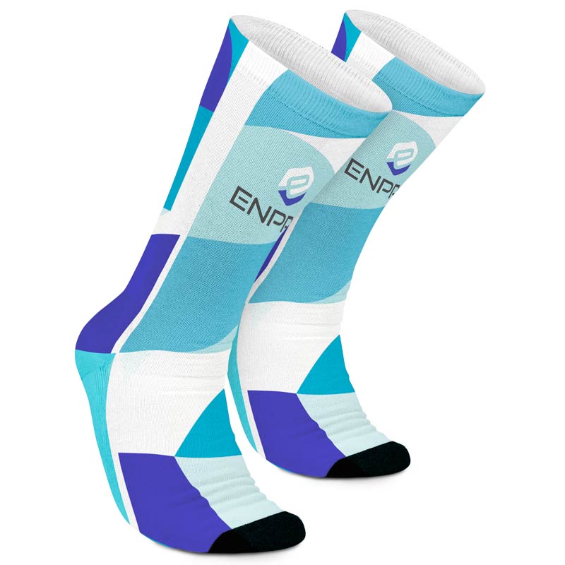 Custom Dye Sublimation Dress Socks 1