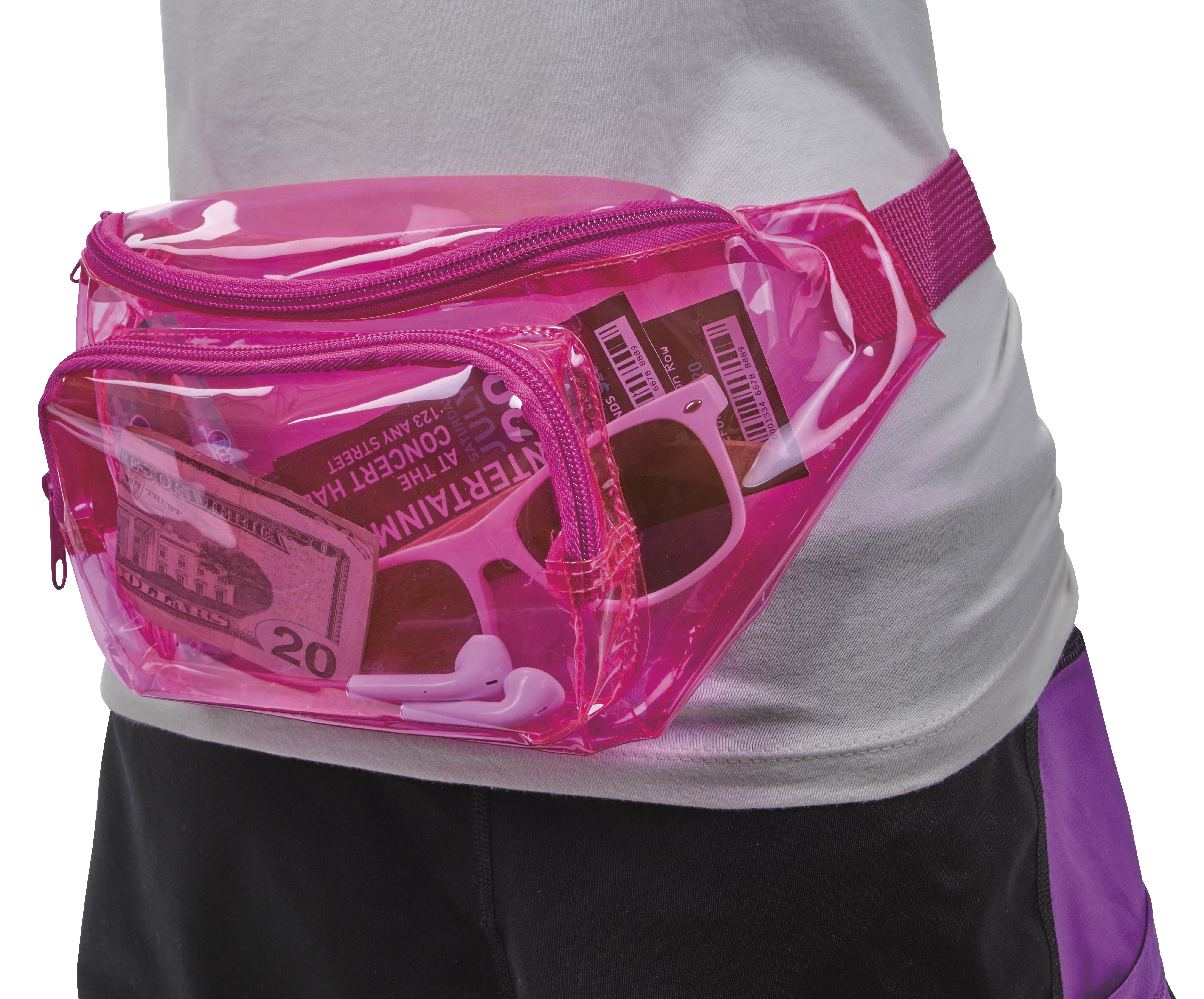 Good Value™ Translucent Color Fanny Pack 6