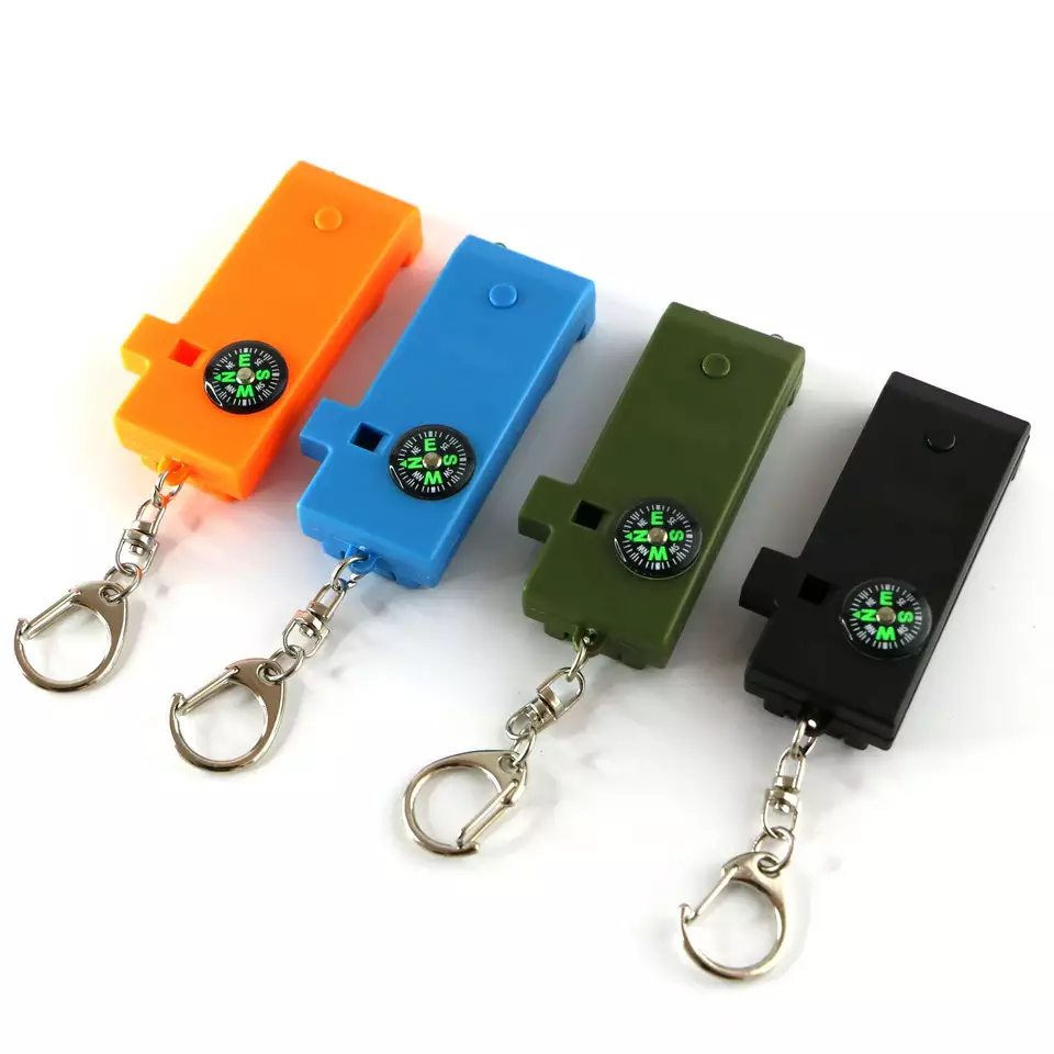 Multi Function Whistles with Key Tag 2