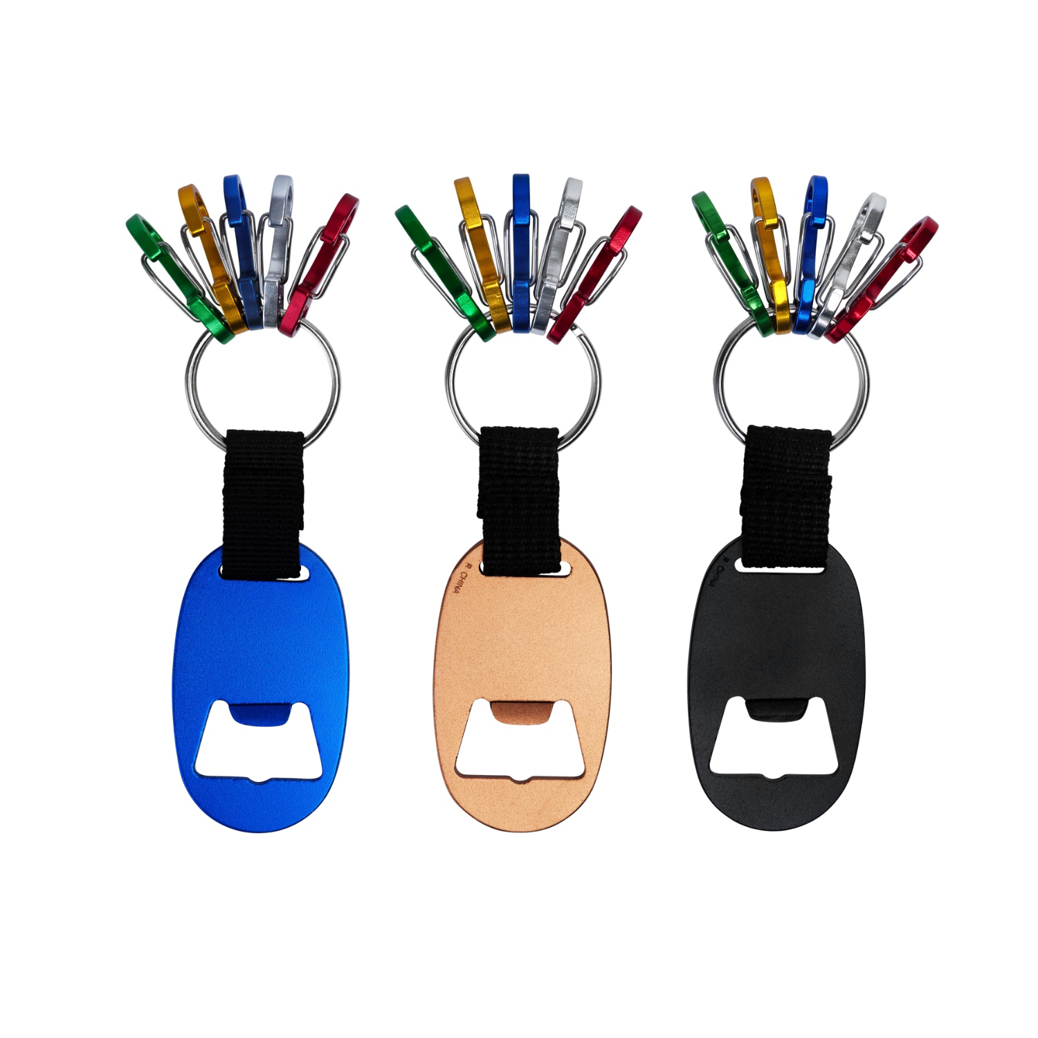 Keychain Bottle Opener with Carabiners 8