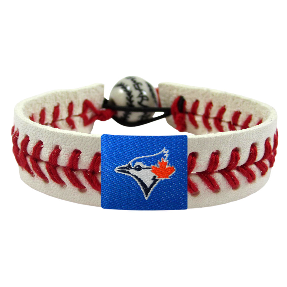 Woven baseball leather bracelet 3
