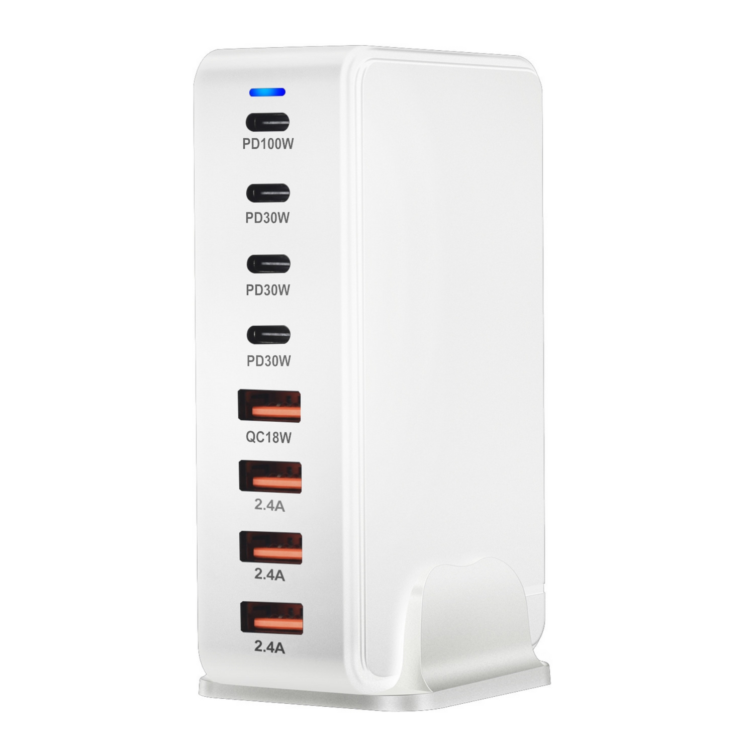 8-Port USB Speed Charge Station - 240 W 3