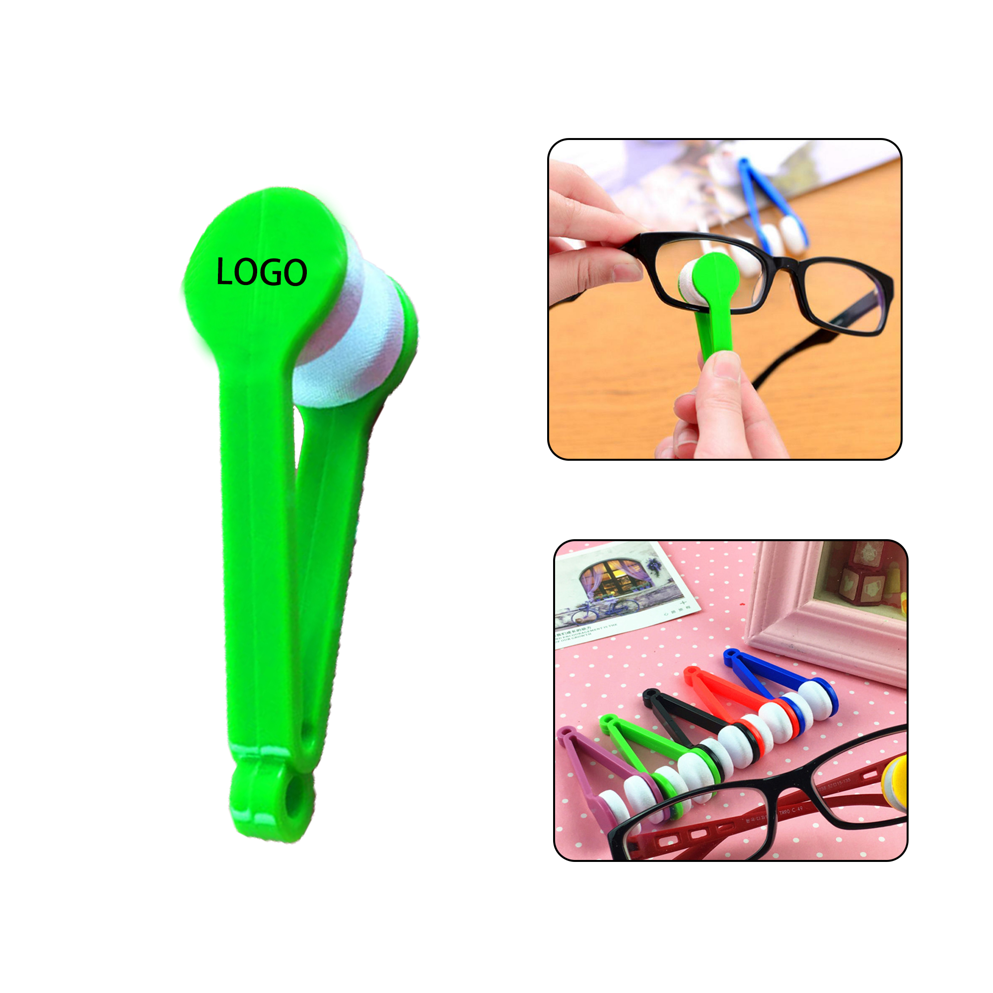 MOQ:50pcs Portable Glasses Cleaner 1