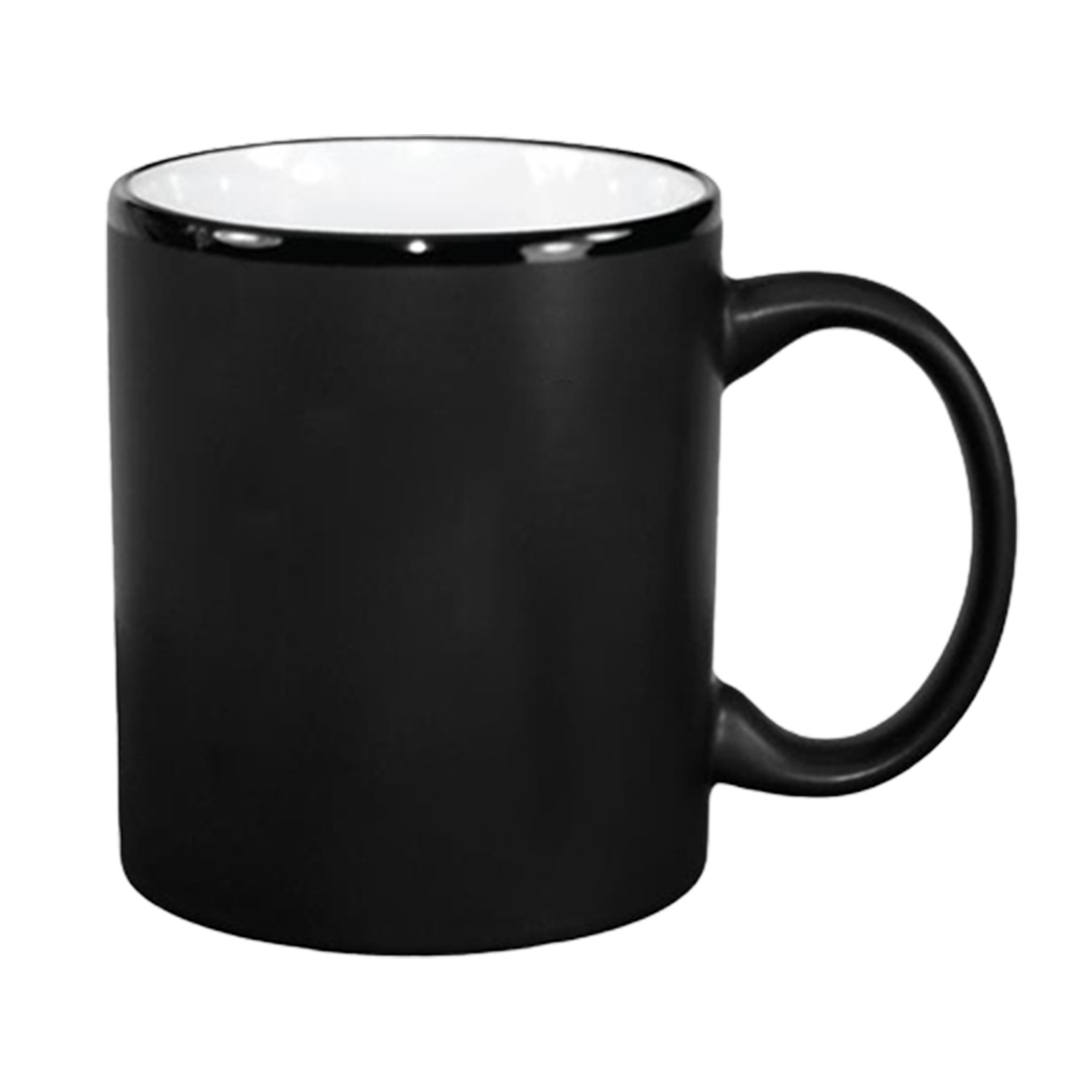 Black Ceramic Mug 11Oz 5