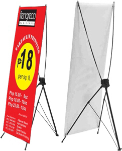 Spring X Retractable Banner 23.5"x62" 1