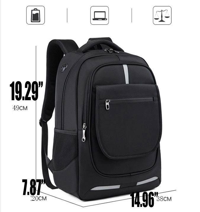 Waterproof Leisure Laptop Bags Decompression With USB Port 52