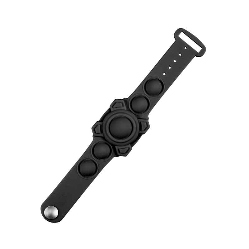 AirTag Holder /Adjustable Stretchy Silicone Pop It Watch Band 7