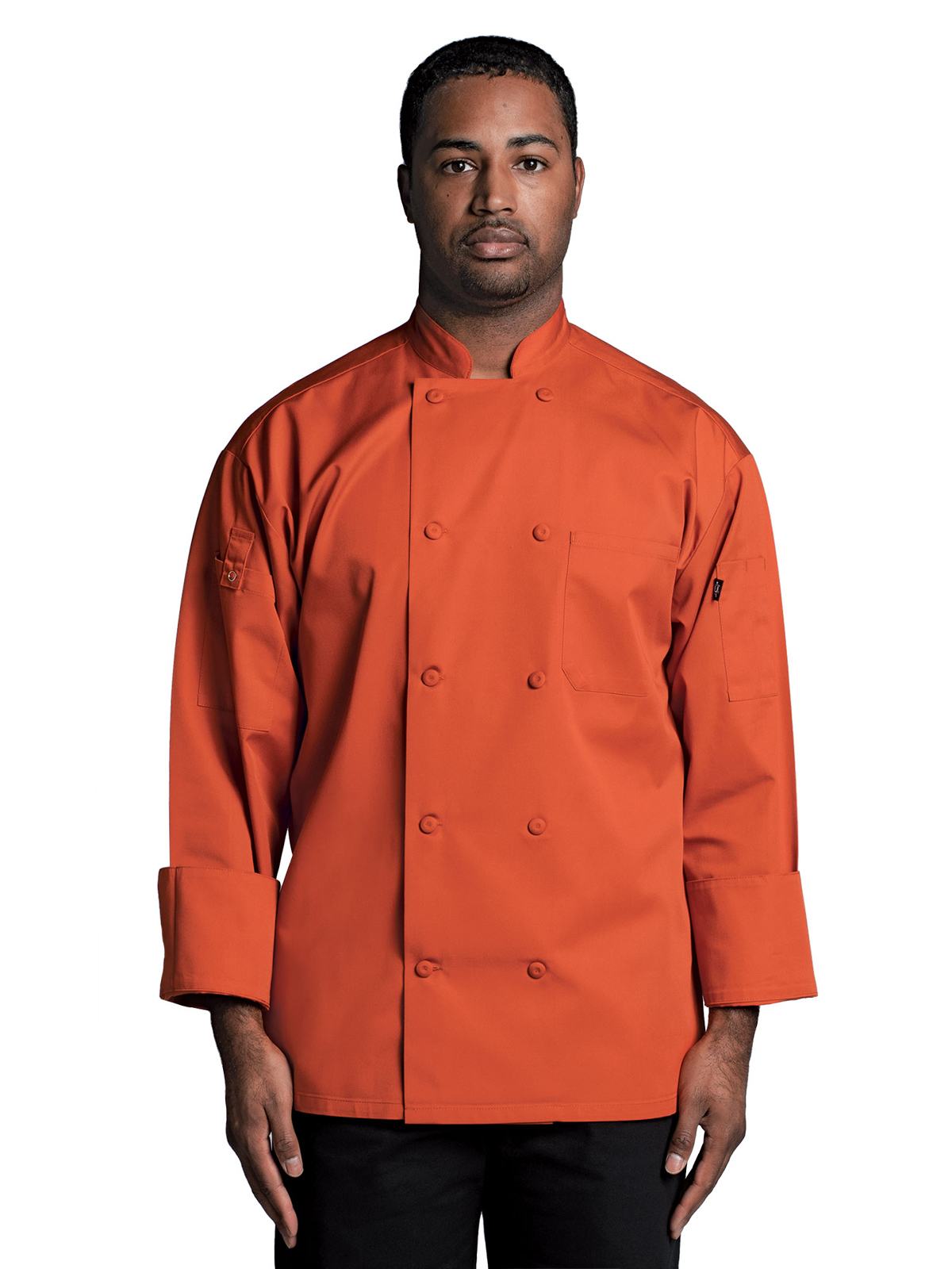 Uncommon Chef Chef Coats - Unisex Mandarin Collar Chef Coat 5