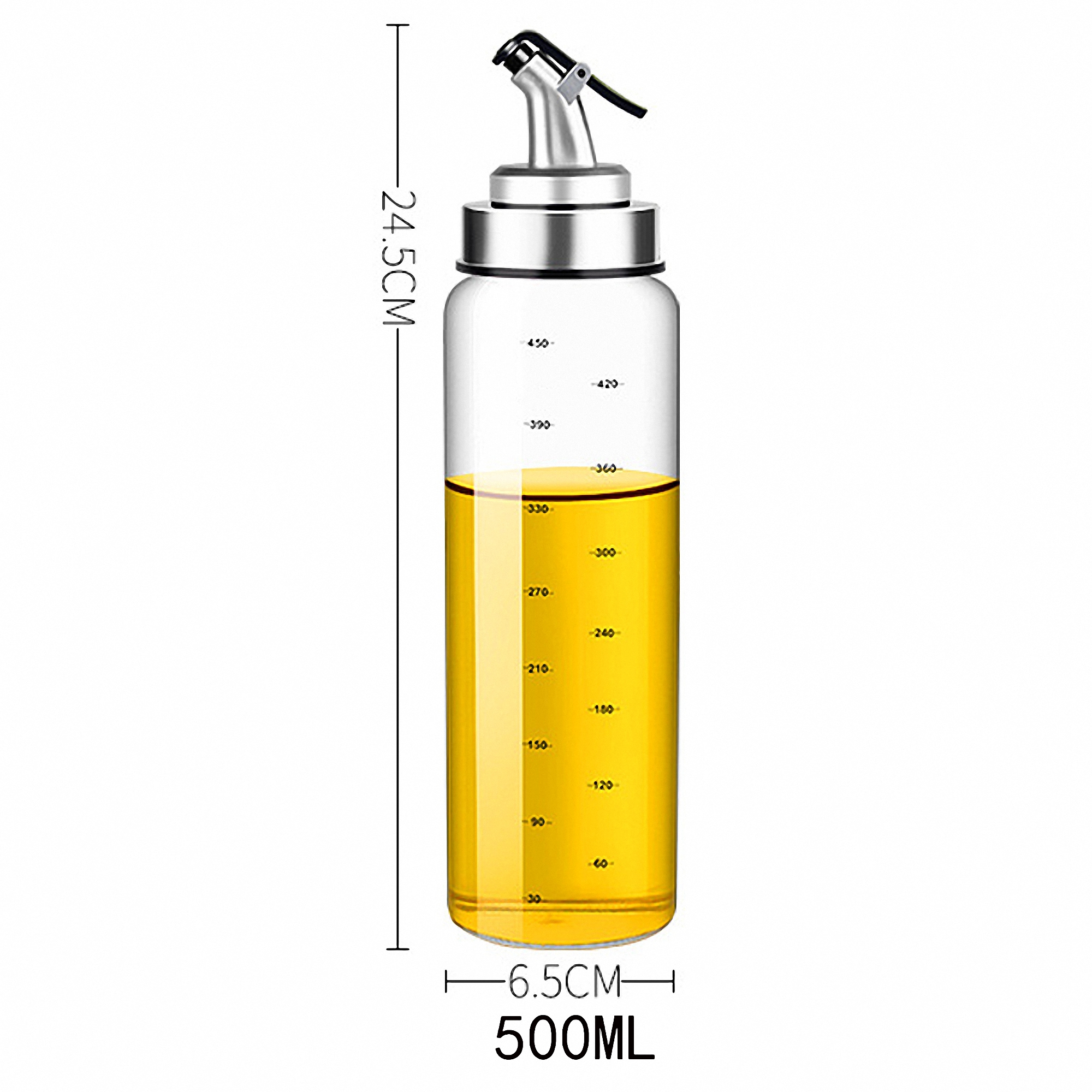 500mL Glass Oil and Vinegar Bottles 4
