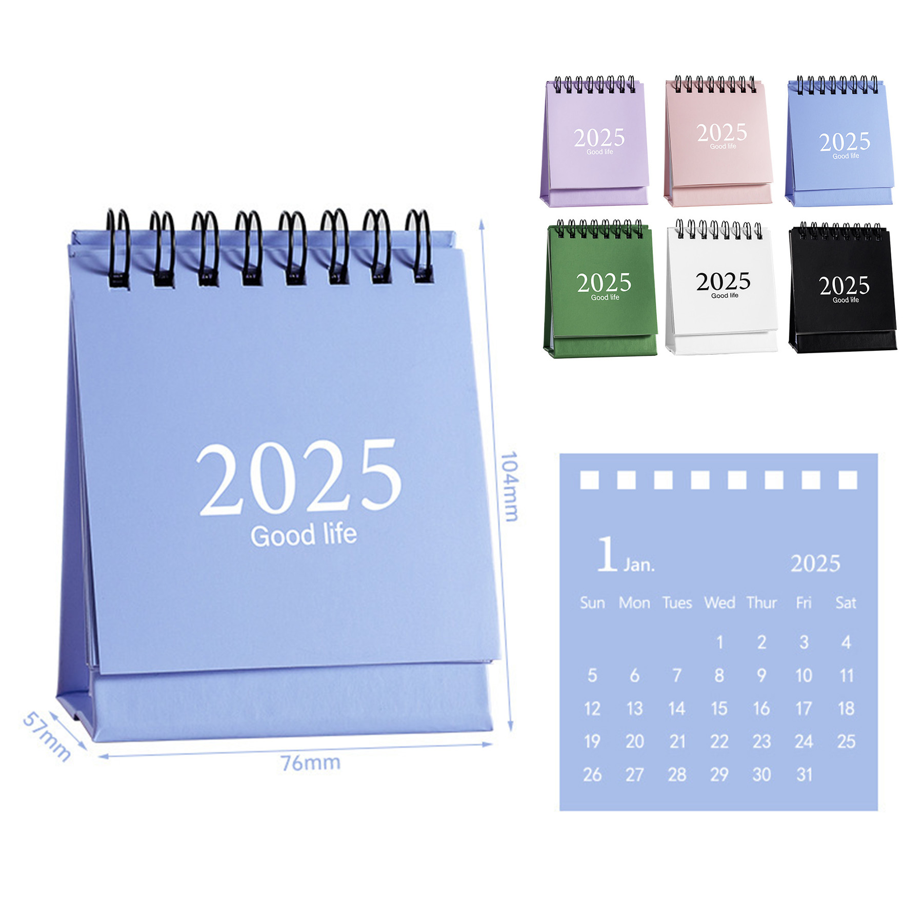 Mini Desk Calendar