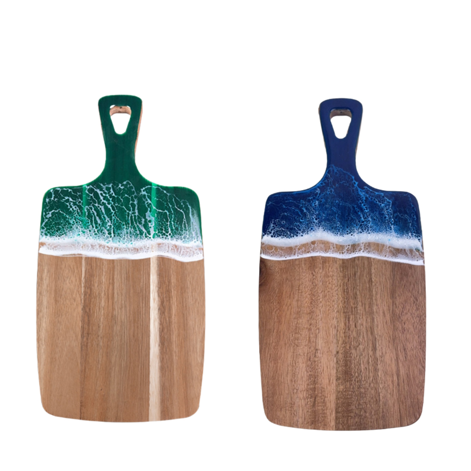 Wood Resin Cutting Board with Handle 6