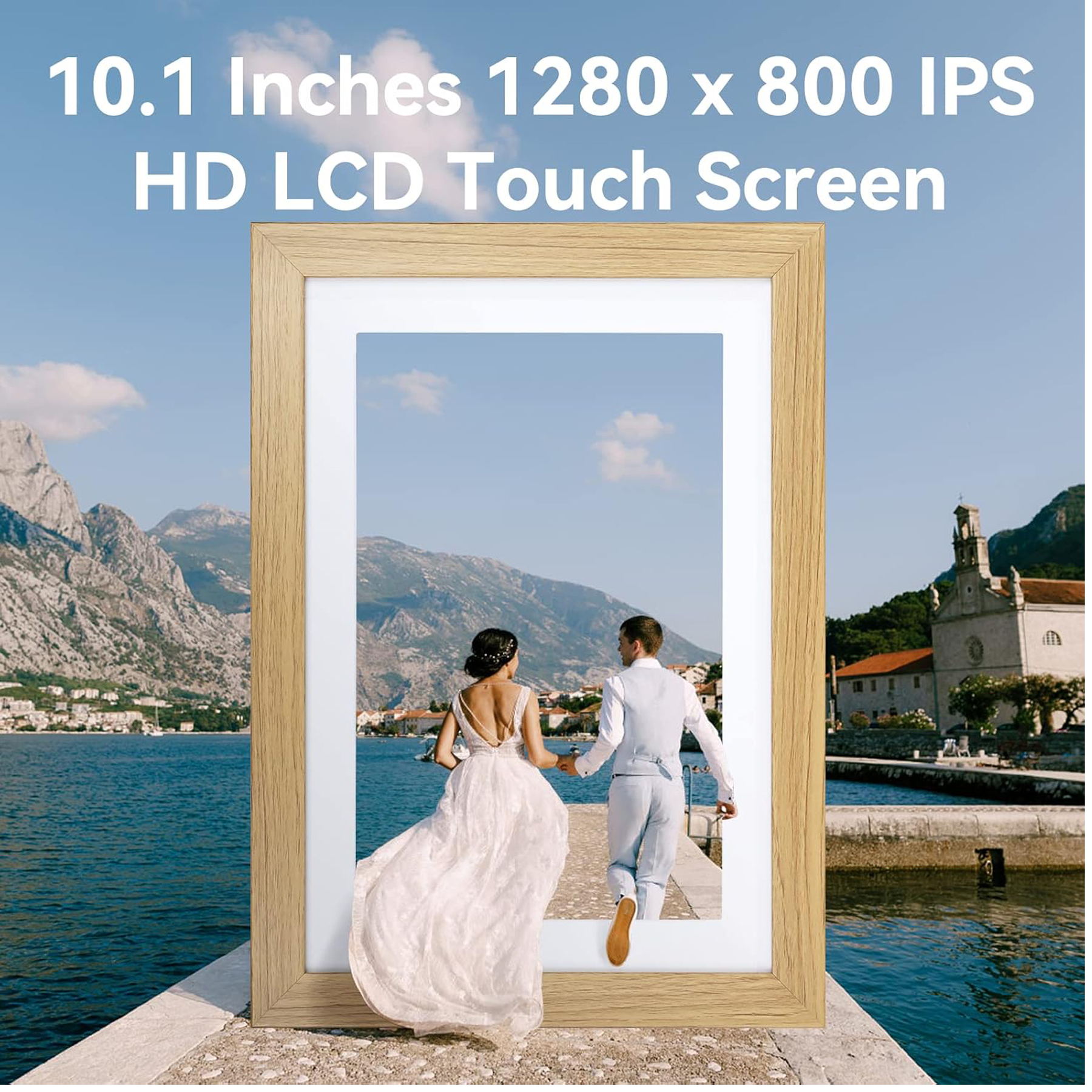 10.1" Digital Picture Frame with 16GB Memory 2
