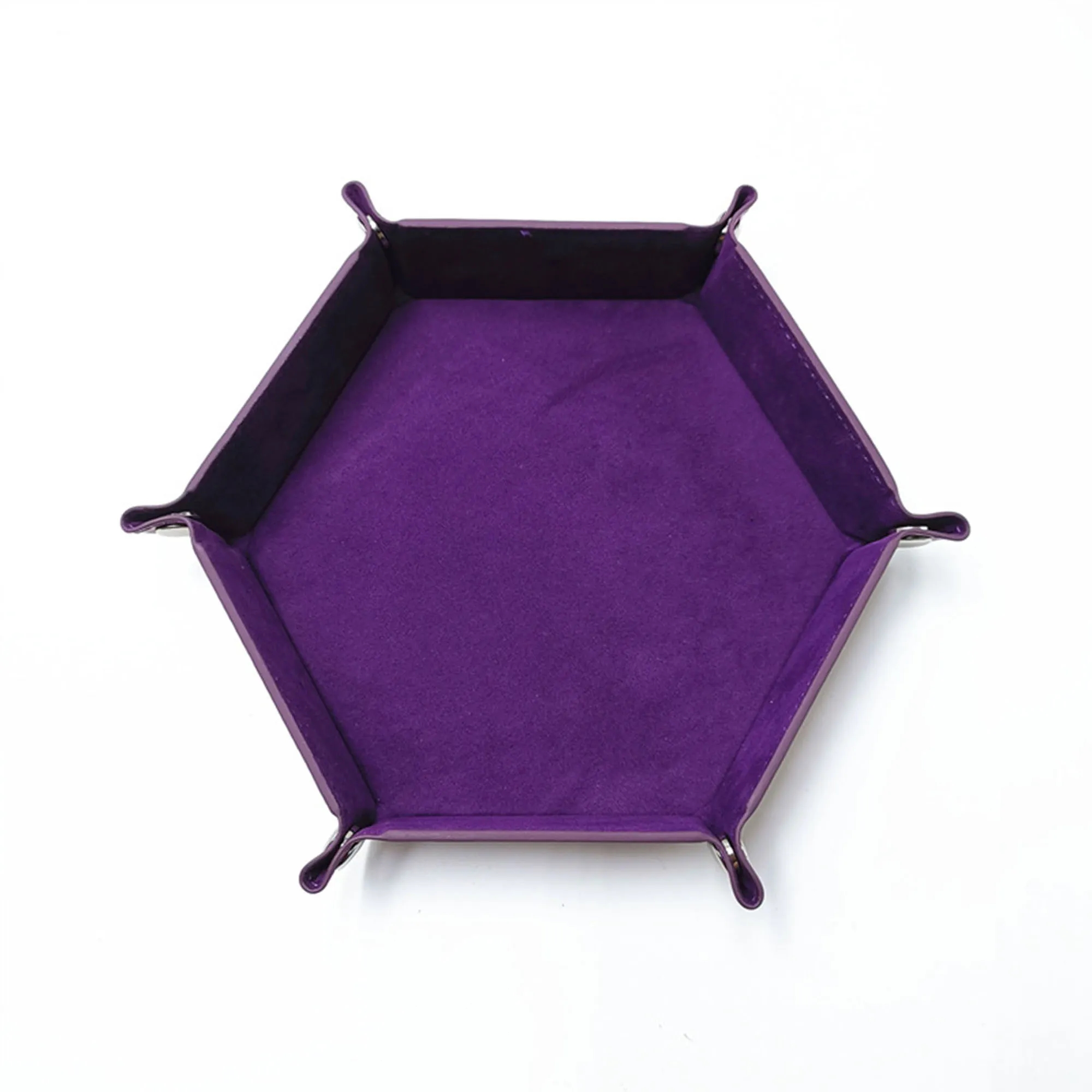 PU Foldable Leather Dice Trays 6