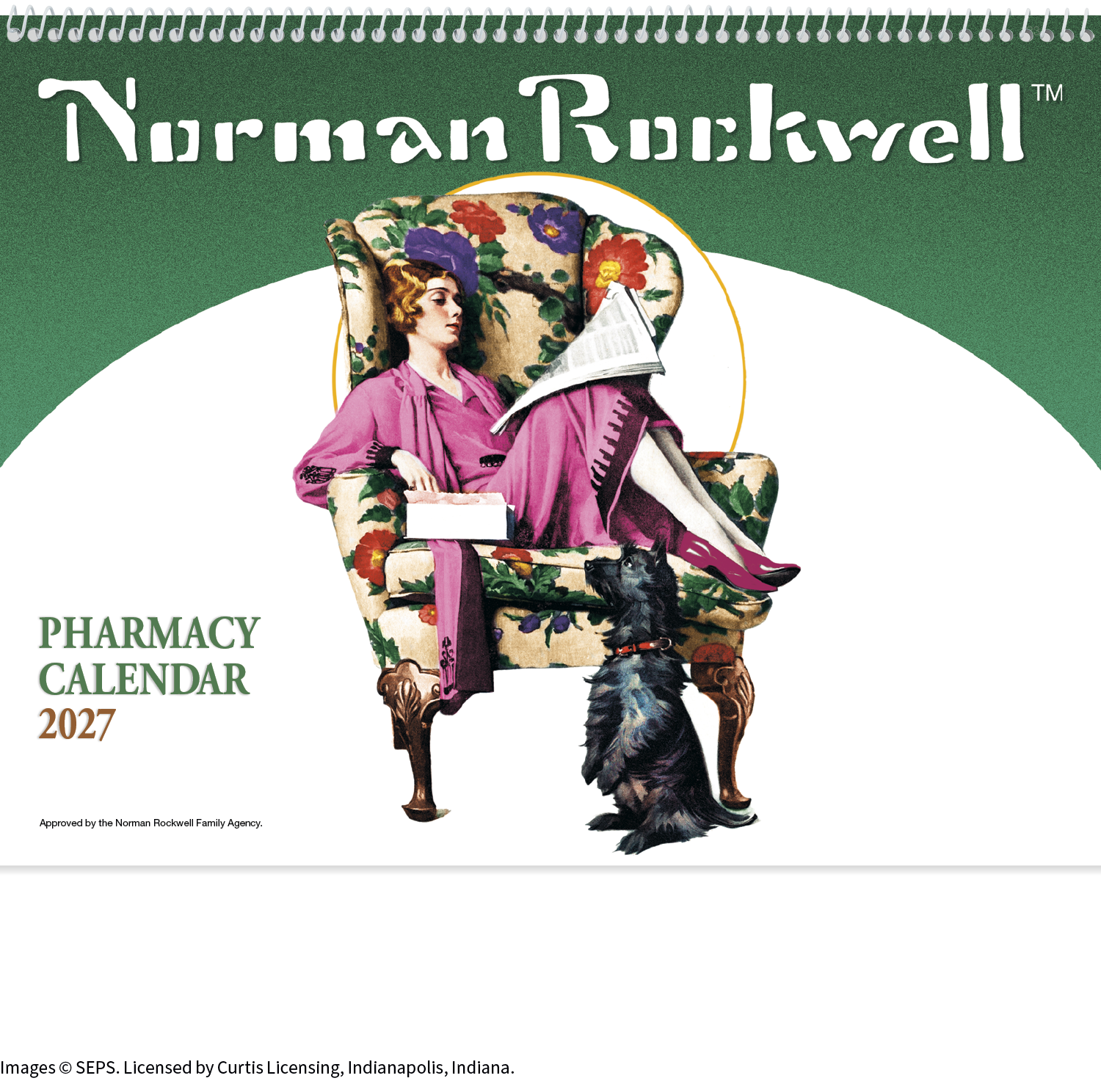 HotLine® Products Rockwell Pharmacy Special Markets Calendar 43