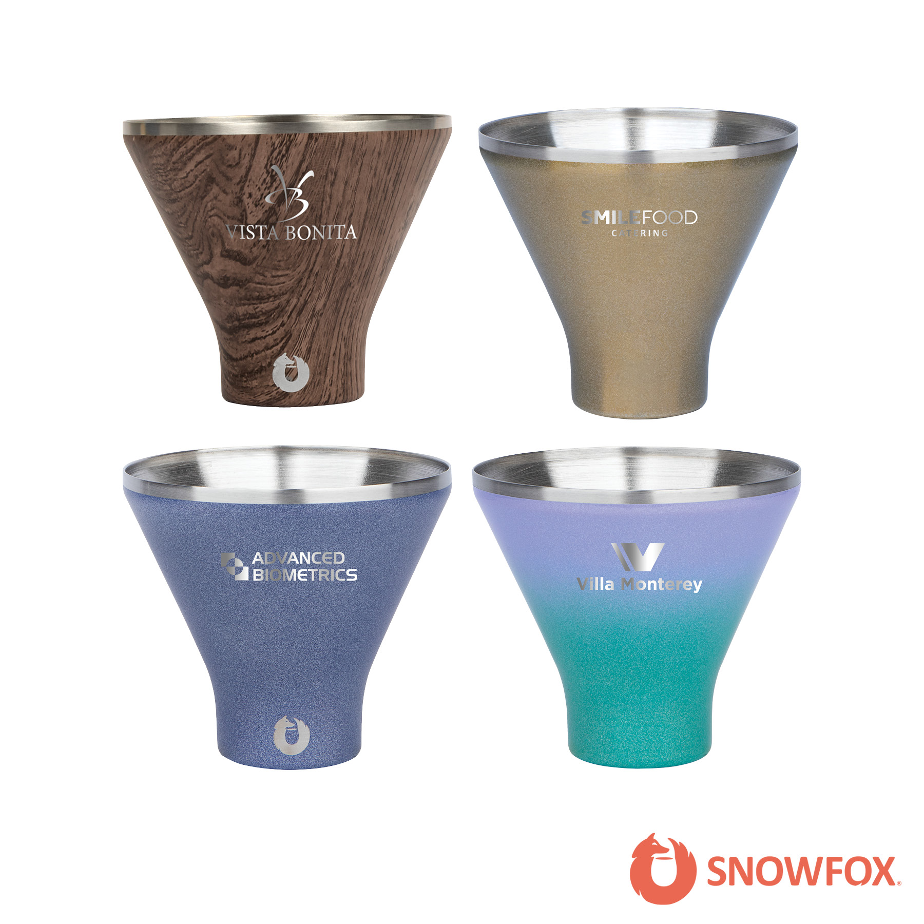 Snowfox® 8 oz. Vacuum Insulated Martini Cup 30