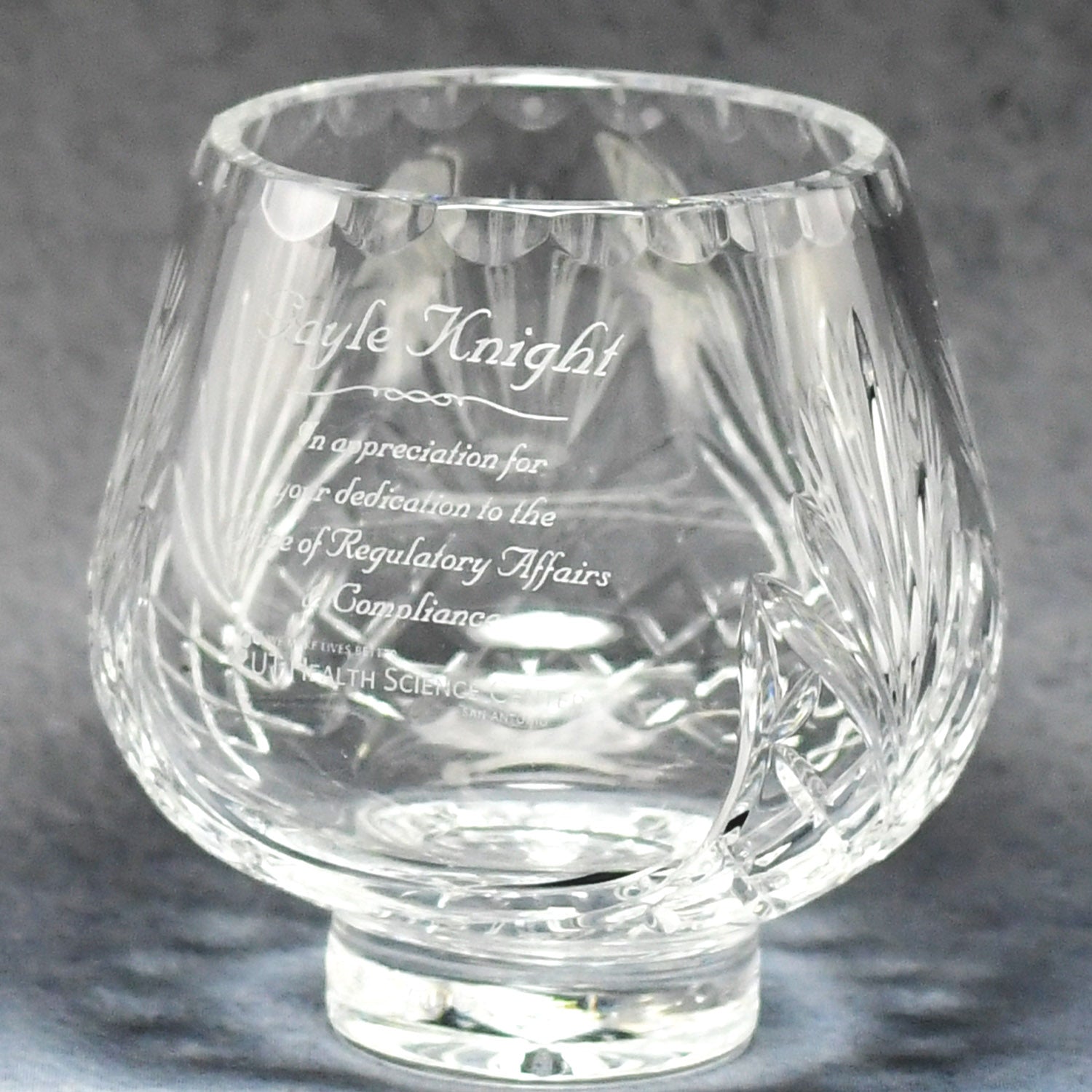 Crystal Rose Bowl 5
