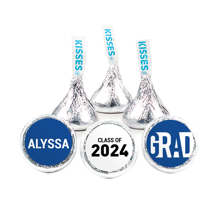 Grad & Year Design - Hershey's Kisses w/ Full Color Label 9