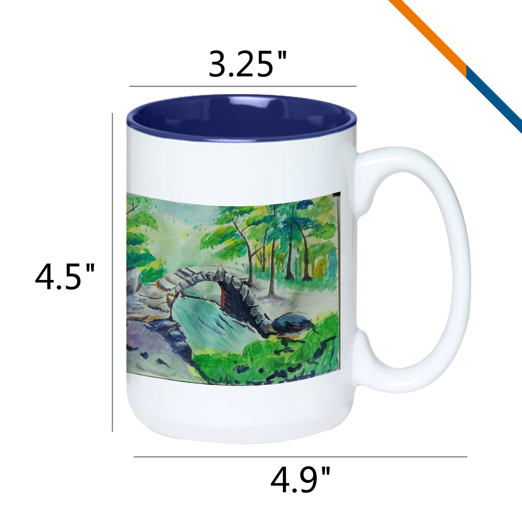 Inyell Ceramic Mug - 15 OZ. 6