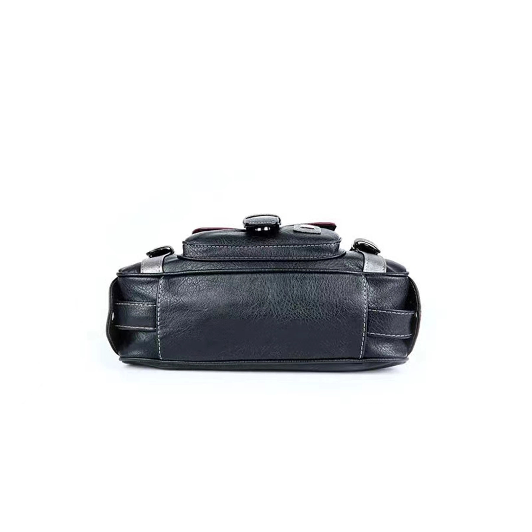 Pu Leather Large Capacity Crossbody Bag 7