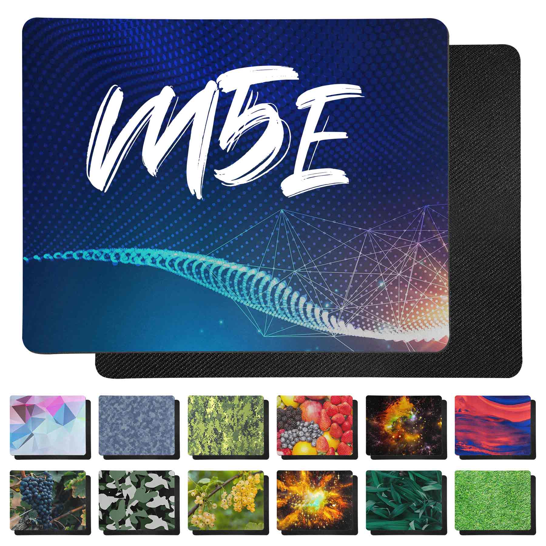 Full Color SoftSurface Square Mouse Pad 2