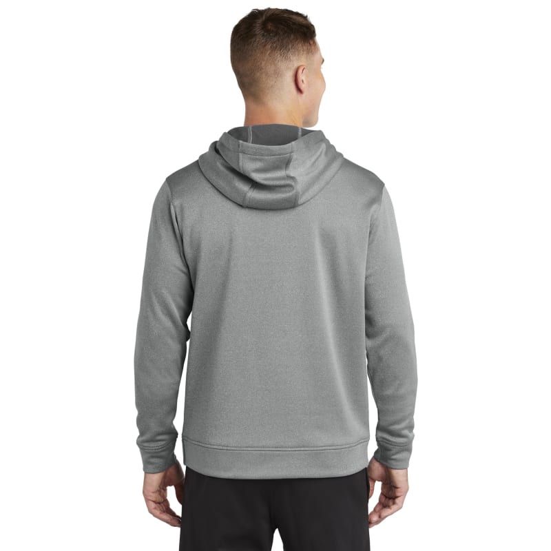 Sport-Tek PosiCharge Sport-Wick Heather Fleece Hooded Pullover. 20