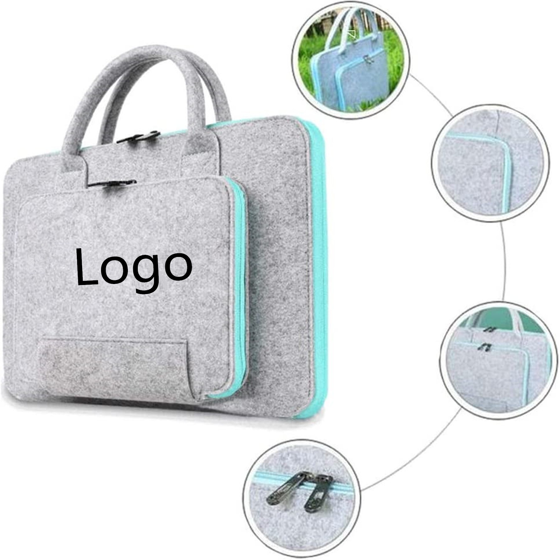 Felt Laptop Computer Bag 2