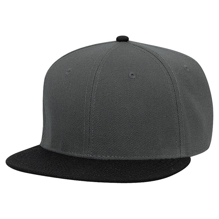 OTTO CAP® 6 Panel Mid Profile Snapback Hat 16