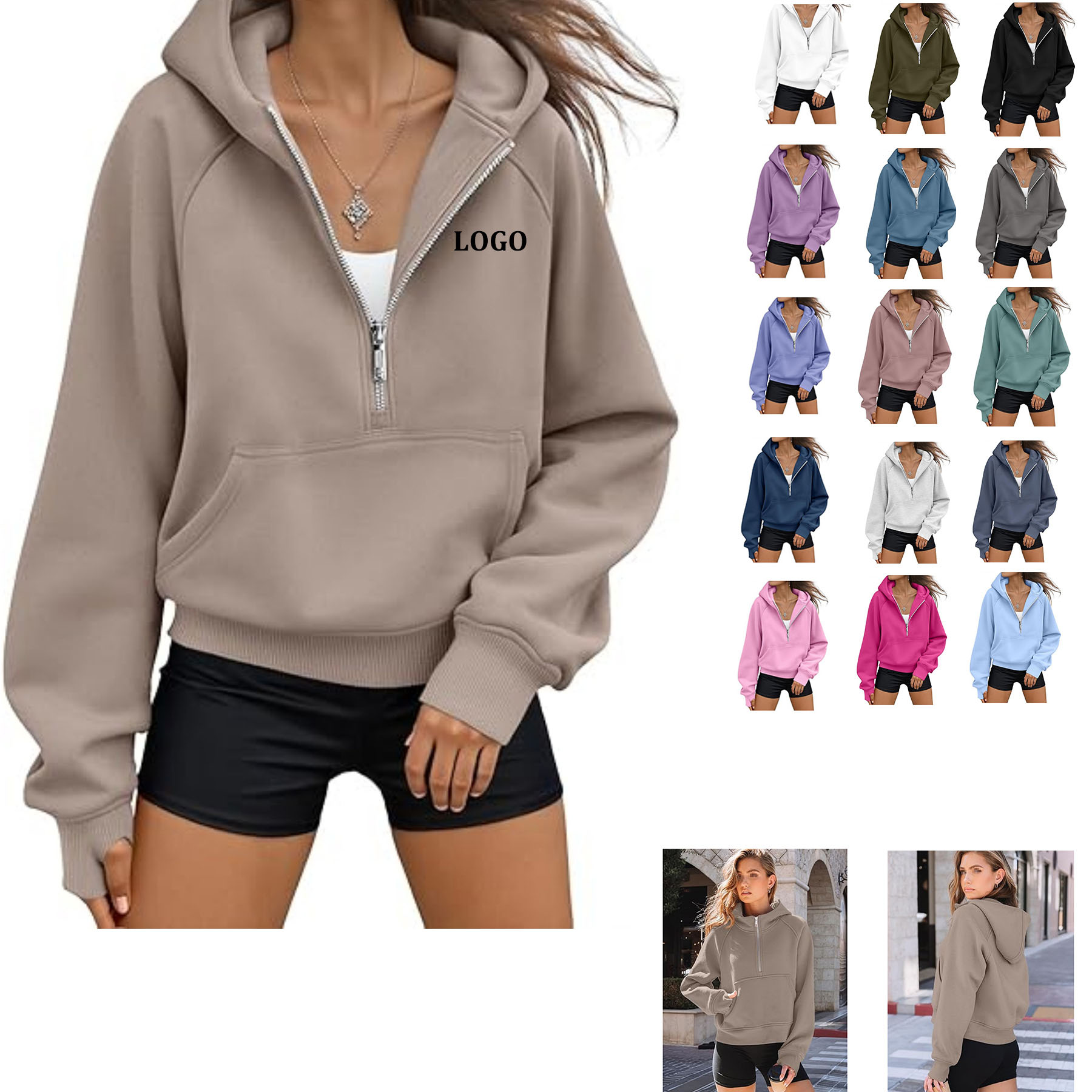 Womens Fleece Hoodie 18