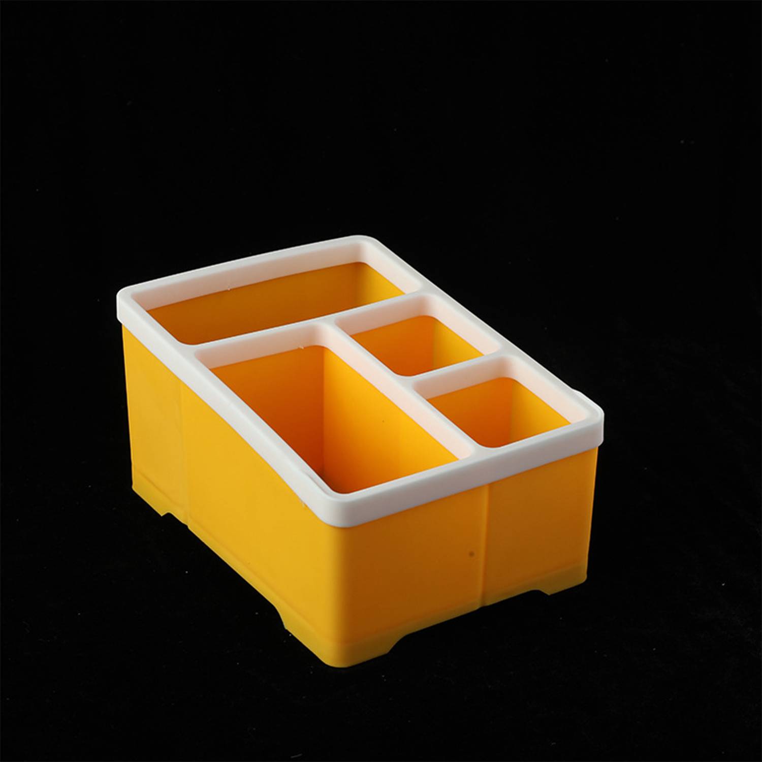 Plastic Multi-Functional 4 Compartment Desktop Organizer 5