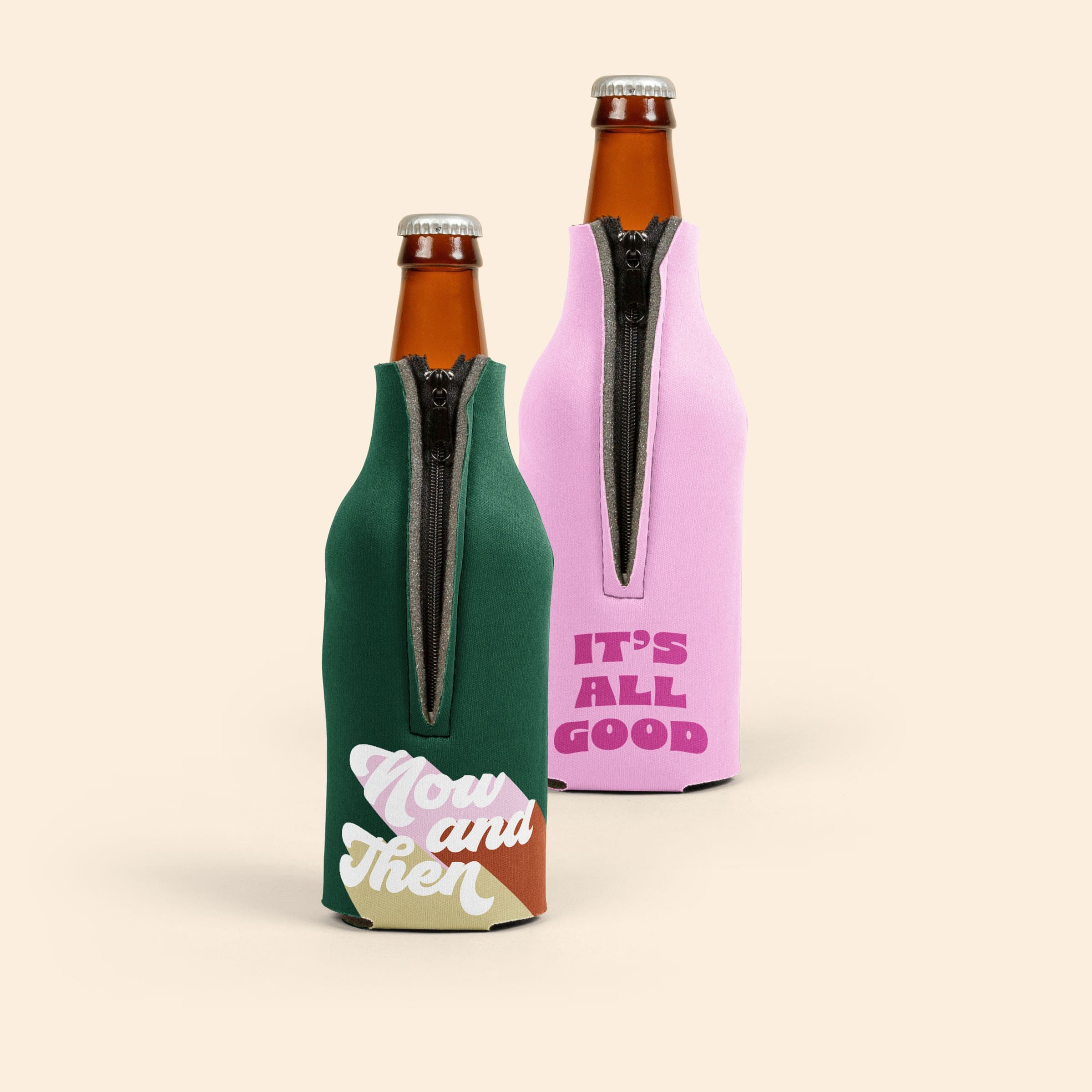 ZIPPERED BOTTLE COOLIE 1