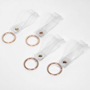 Chic Shine PVC Organizer Keychain Key Ring With Band 3