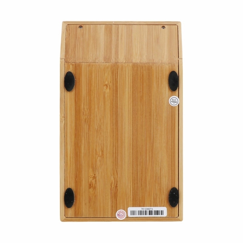 Natural Bamboo Wooden Solar Calculator 5
