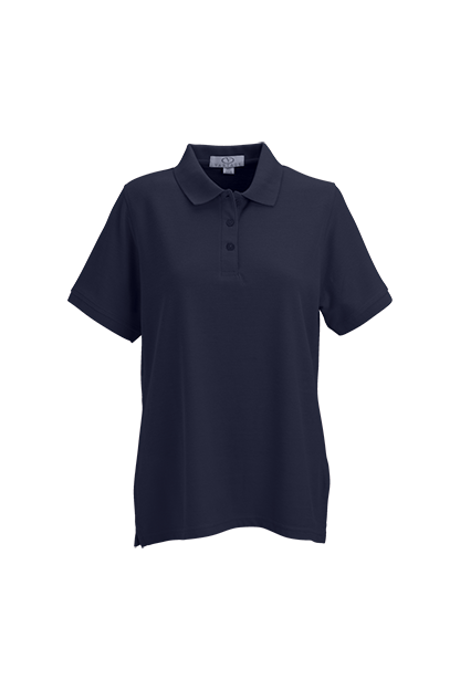 Women's Soft-Blend Double-Tuck Pique Polo 151