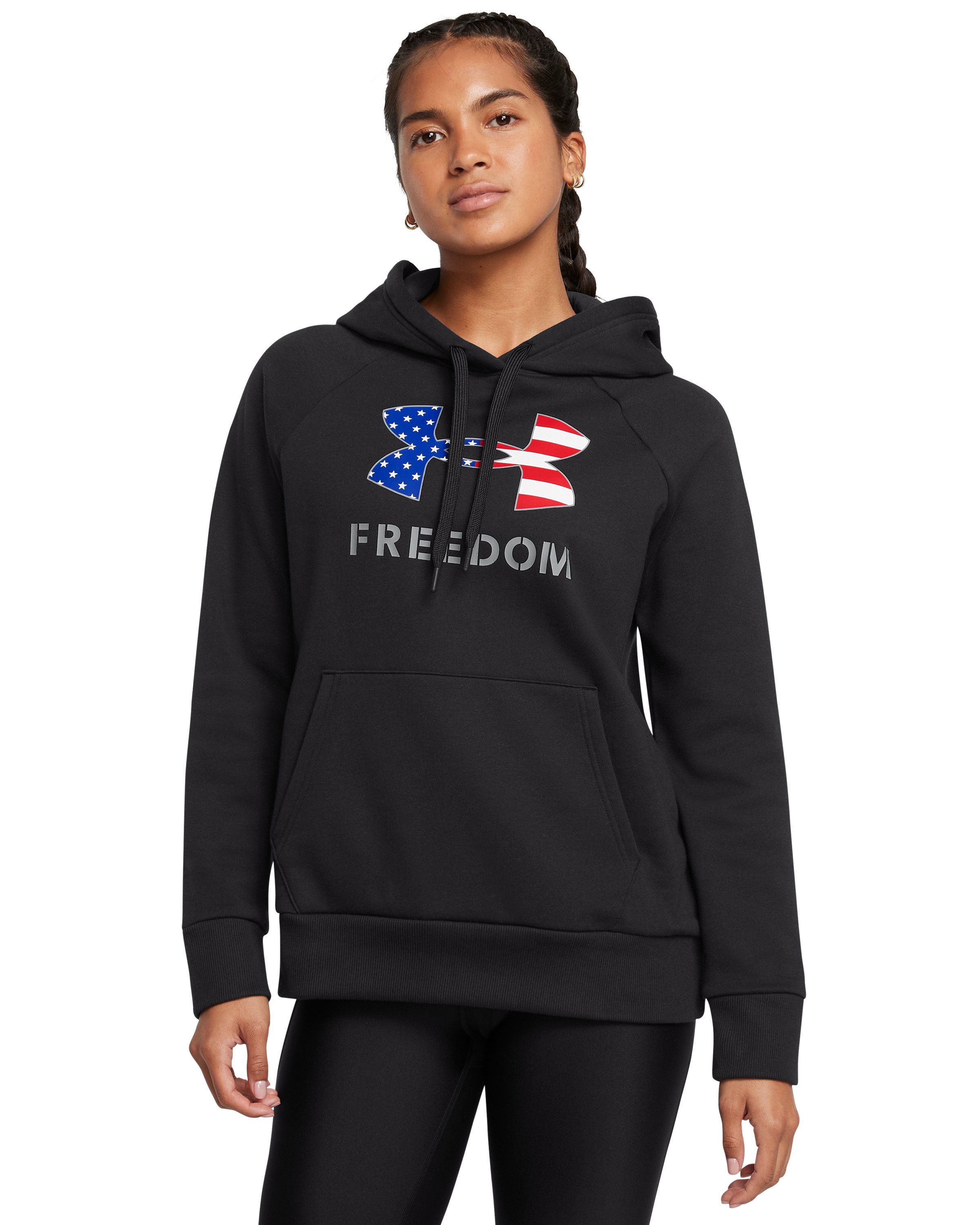 UA Rival Freedom Logo Women's Hoodie 7