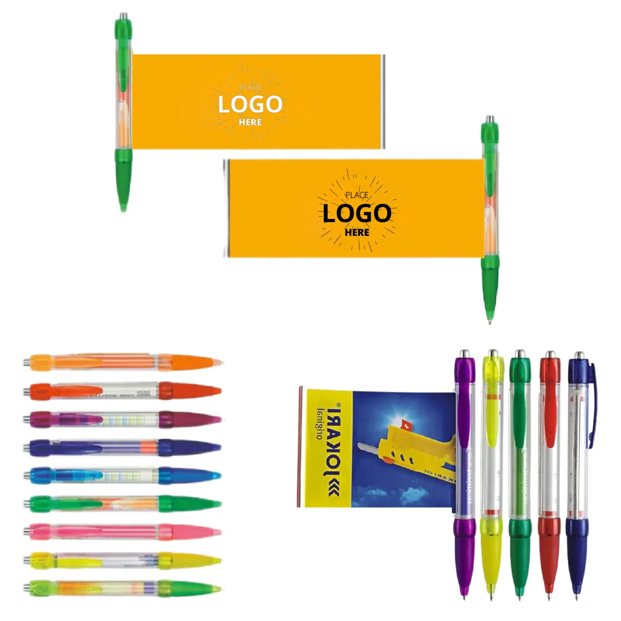 Pull Out Paper Banner Pen 2