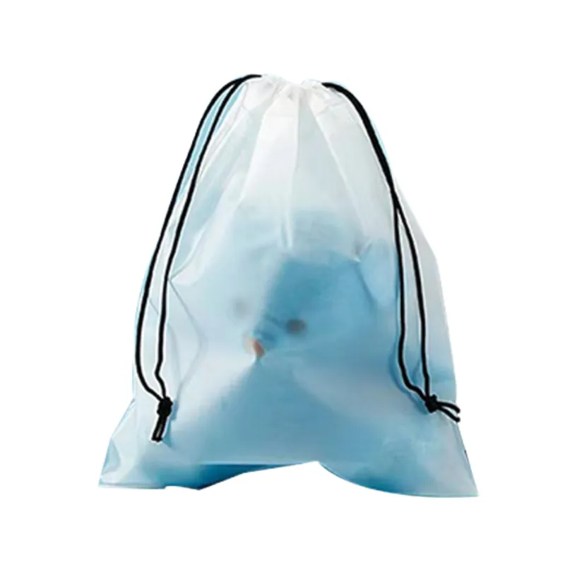 Reusable Frosted Drawstring Bag 5