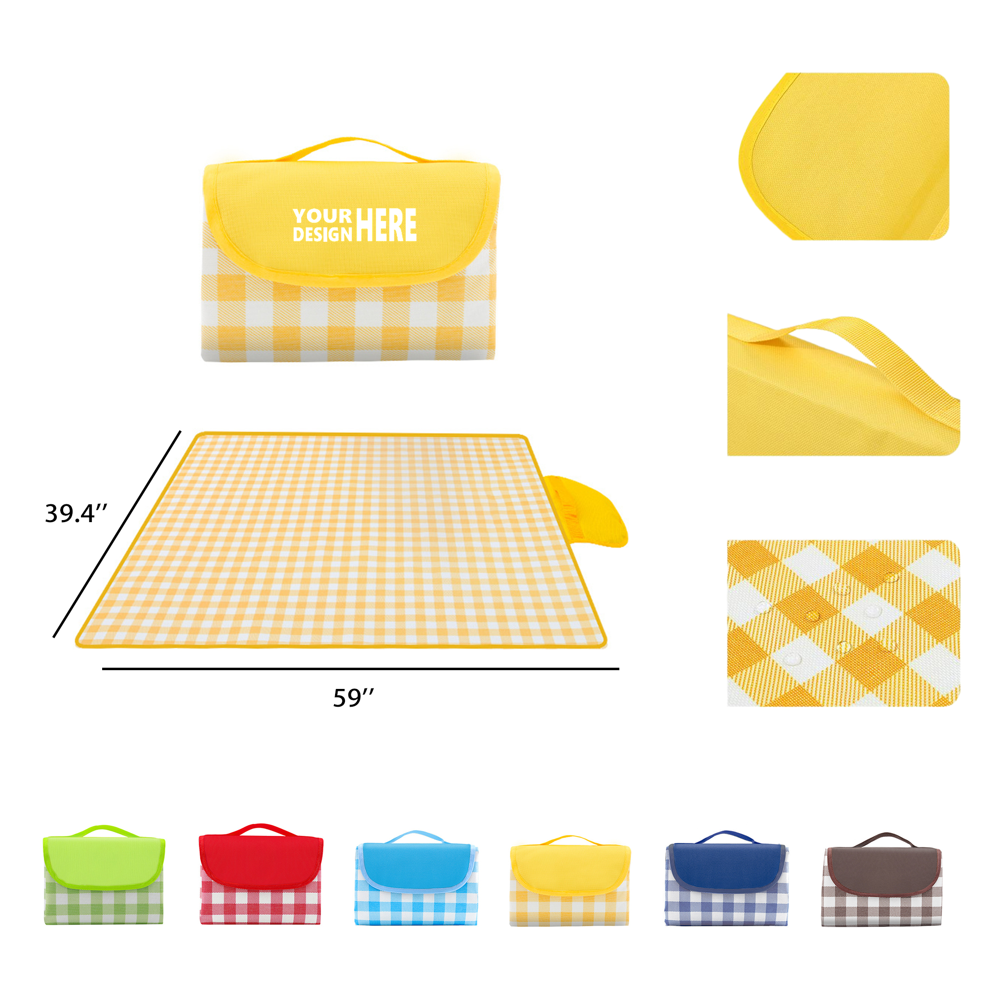 Outdoor Portable Picnic Blanket MOQ100 2